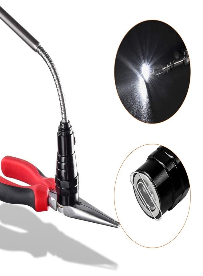 KUCHEY Magnetic Flashlight Gifts for Men Stocking Stuffers for Men Adults Pickup Tool Cool Magnet Telescoping Gadgets with LED for Wife Daughter Son Dad Mens Gifts Husband Him Christmas Gift Idea - Image 2